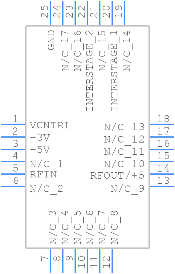 MAAM-009320-TR3000 - MACOM - PCB symbol
