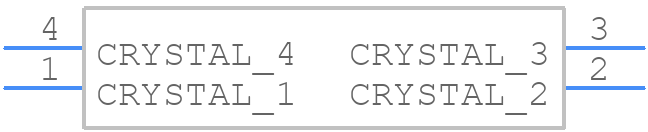 C3E-40.000-10-1015-X-R - Amphenol - PCB symbol