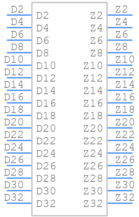 2-164306-4 - TE Connectivity - PCB symbol