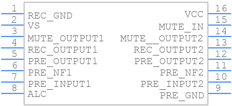 KA22261 - SAMSUNG - PCB symbol