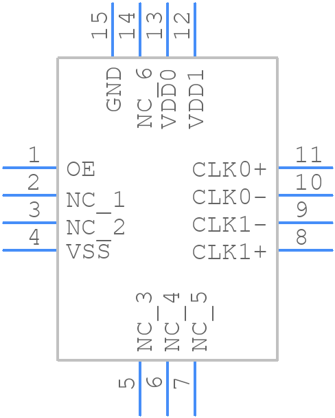 DSC557-0344FL1T - Microchip - PCB symbol