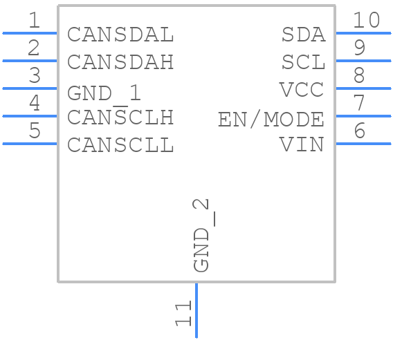LT3960JMSE - Analog Devices - PCB symbol