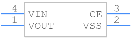 XC6506B5027R-G - Torex - PCB symbol