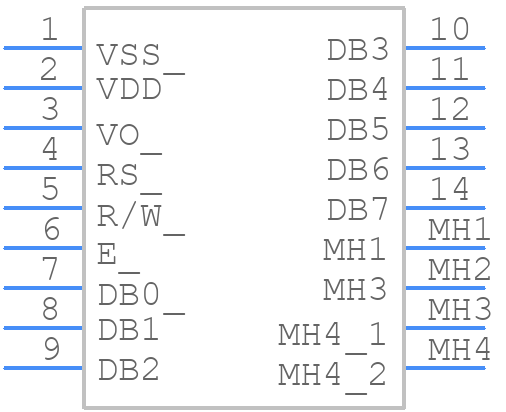 NMTC-S0802XRYHS-13 - Microtips Technology - PCB symbol