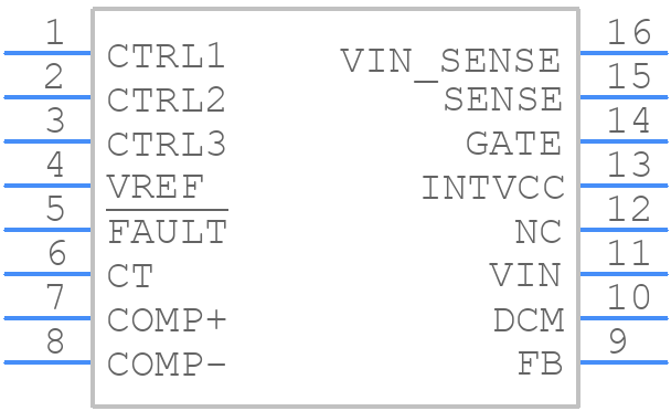 LT3799EMSE#TRPBF - Analog Devices - PCB symbol