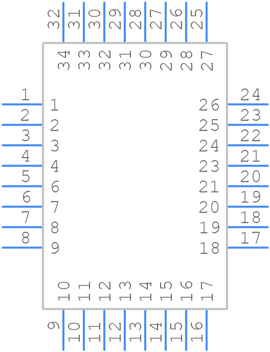 2166170001 - Molex - PCB symbol