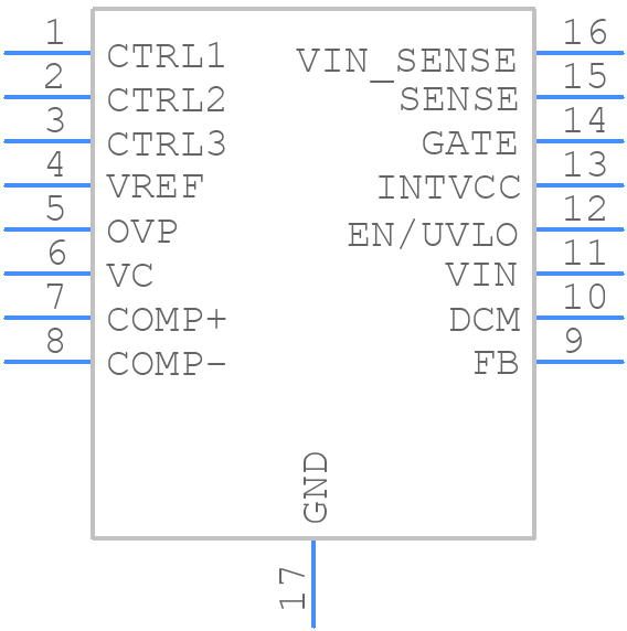 LT3798MPMSE#TRPBF - Analog Devices - PCB symbol