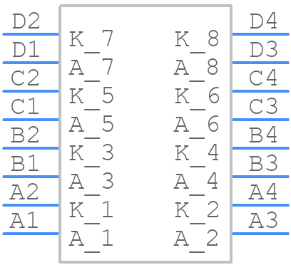 553-0122-004F - Dialight - PCB symbol