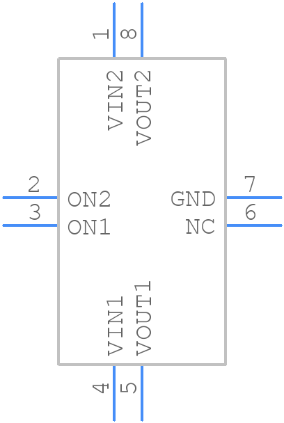 SLG59M1639V - Renesas Electronics - PCB symbol