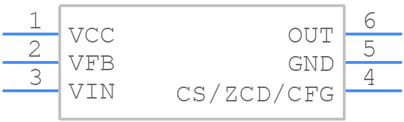 IW2206-00 - Renesas Electronics - PCB symbol
