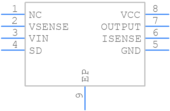 iW3620-00 - Renesas Electronics - PCB symbol