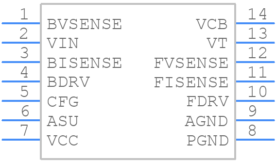IW3623-00 - Renesas Electronics - PCB symbol