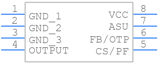 iW3628-00 - Renesas Electronics - PCB symbol