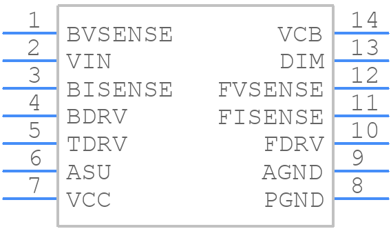 IW3631-00 - Renesas Electronics - PCB symbol