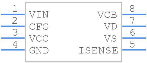 IW3689-00 - Renesas Electronics - PCB symbol