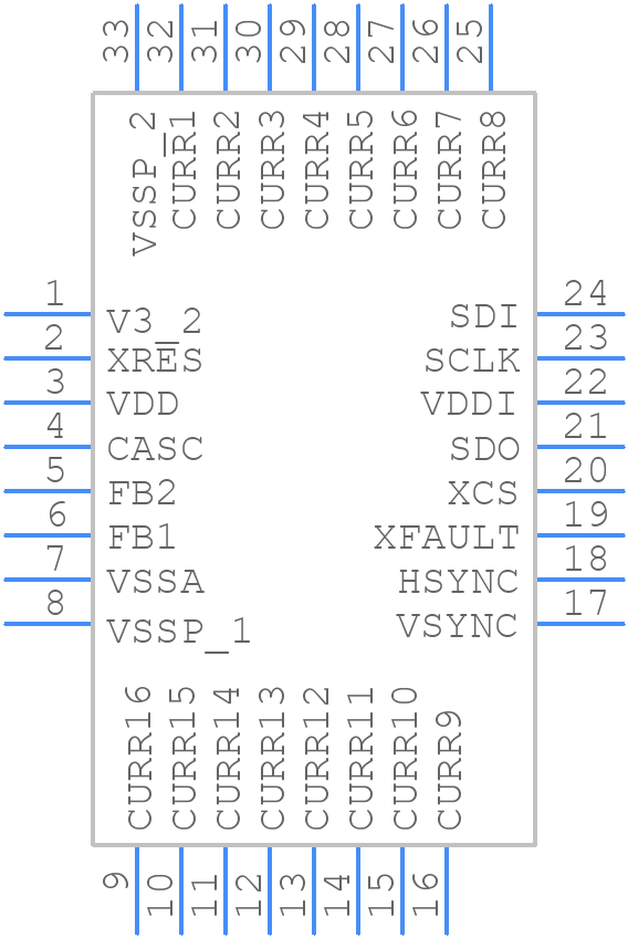 AS3812A-ZQFT - Renesas Electronics - PCB symbol