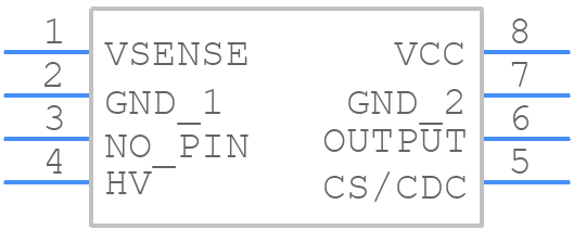 IW1600-03 - Renesas Electronics - PCB symbol