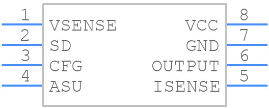 iW1760B-01 - Renesas Electronics - PCB symbol