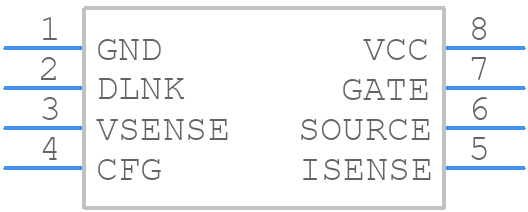 iW1791-00 - Renesas Electronics - PCB symbol