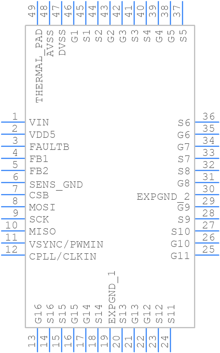 iW7027-00-QFN4 - Renesas Electronics - PCB symbol