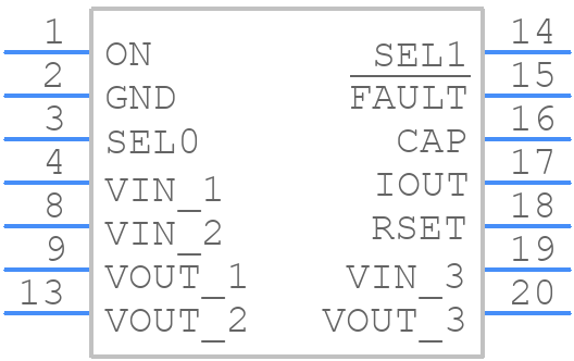SLG59H1012VTR - Renesas Electronics - PCB symbol