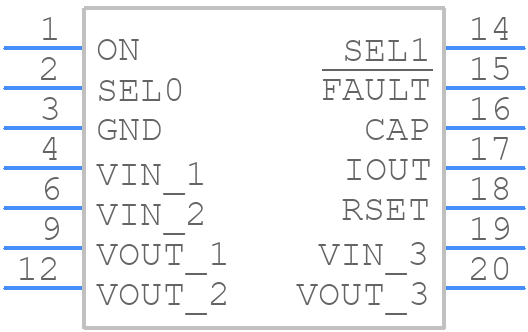 SLG59H1120V - Renesas Electronics - PCB symbol