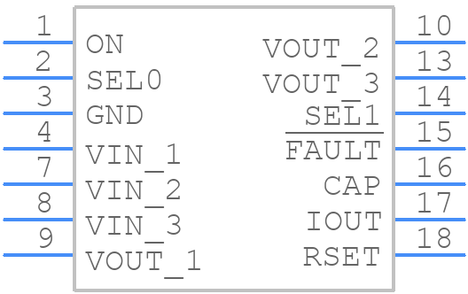 SLG59H1120VTR - Renesas Electronics - PCB symbol