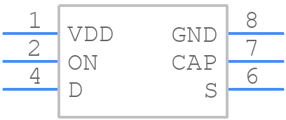 SLG59M1448V - Renesas Electronics - PCB symbol