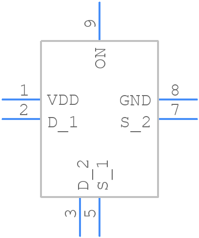 SLG59M1470VTR - Renesas Electronics - PCB symbol