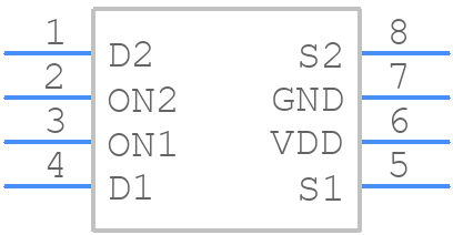 SLG59M1512V - Renesas Electronics - PCB symbol