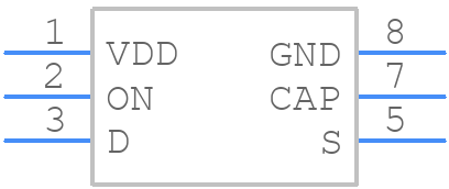 SLG59M1658VTR - Renesas Electronics - PCB symbol