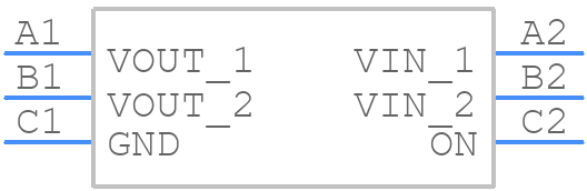 SLG59M1685CTR - Renesas Electronics - PCB symbol