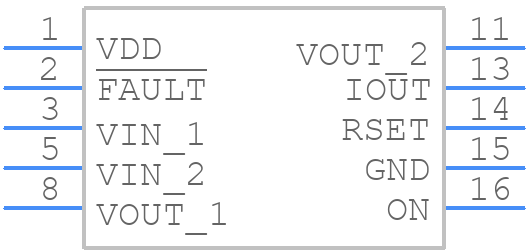 SLG59M1714VTR - Renesas Electronics - PCB symbol