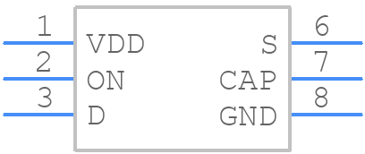 SLG59M301VTR - Renesas Electronics - PCB symbol