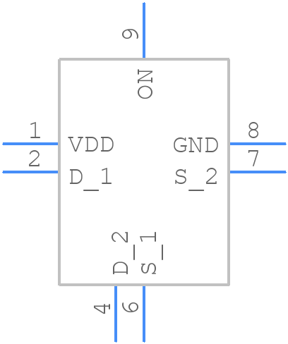 SLG5NT1477VTR - Renesas Electronics - PCB symbol