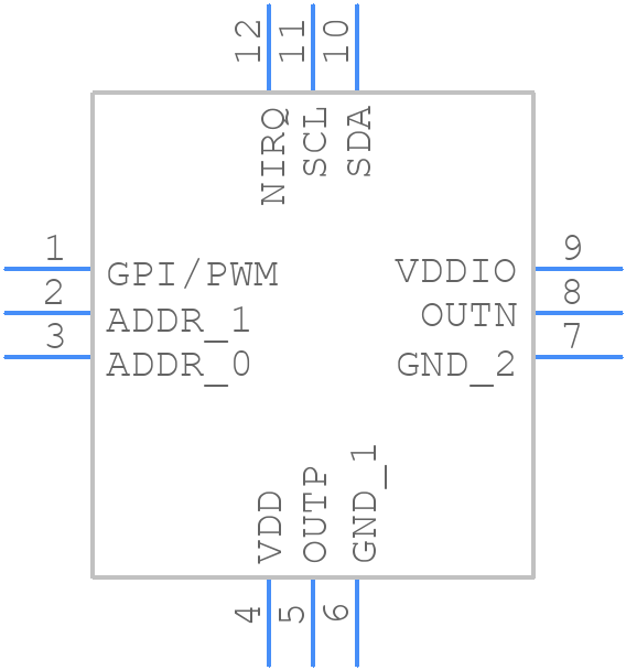 DA7281-00FVC - Renesas Electronics - PCB symbol