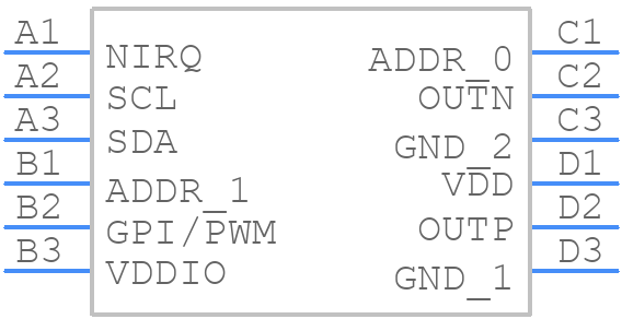 DA7281-00V42 - Renesas Electronics - PCB symbol