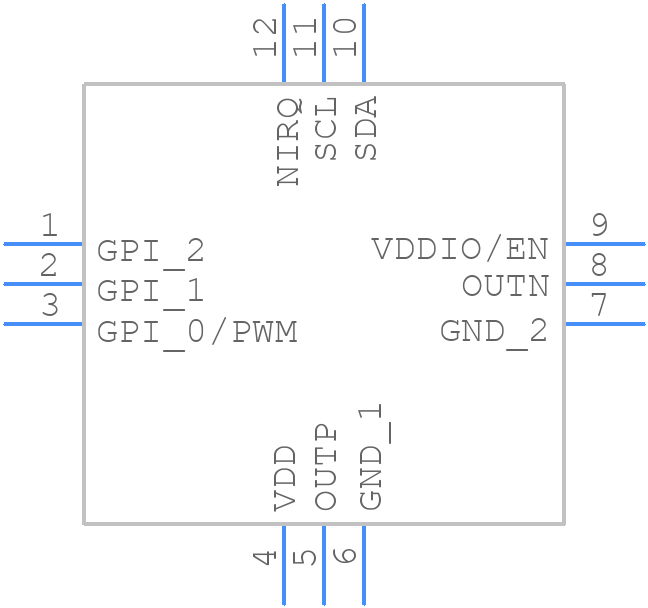 DA7282-00FV2 - Renesas Electronics - PCB symbol