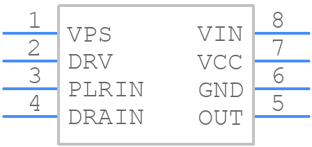 iW671-00-SO83 - Renesas Electronics - PCB symbol