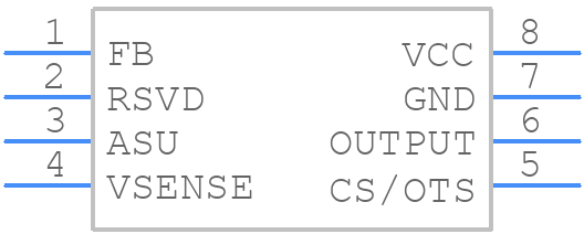 iW9809-03 - Renesas Electronics - PCB symbol