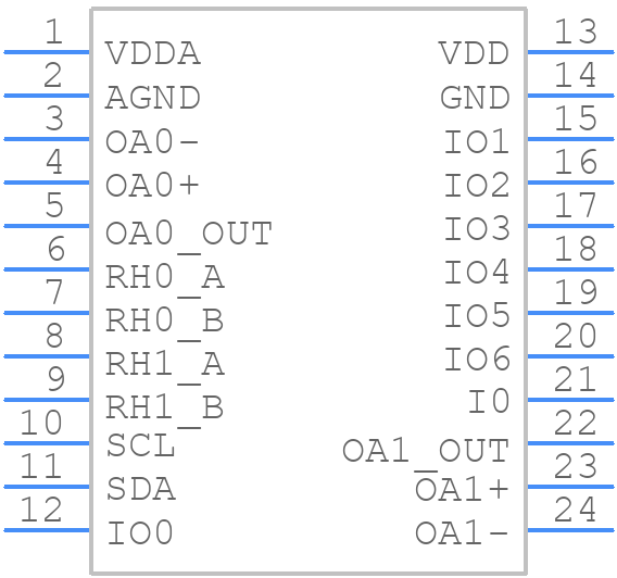 SLG47004V - Renesas Electronics - PCB symbol