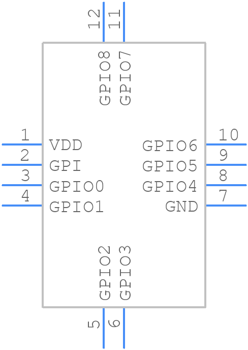 SLG47512V - Renesas Electronics - PCB symbol