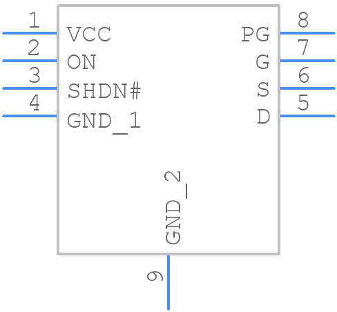 SLG55021-200010V - Renesas Electronics - PCB symbol