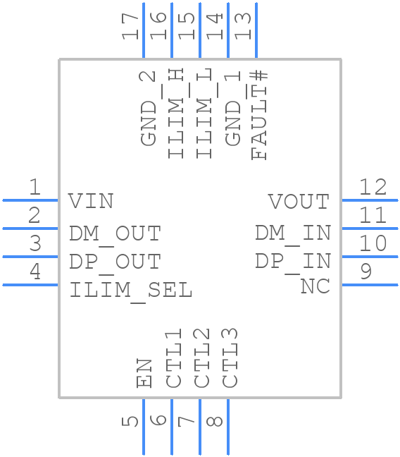SLG55544V - Renesas Electronics - PCB symbol