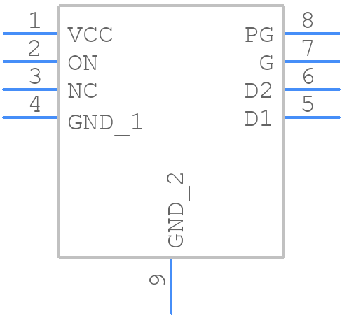 SLG55026-200300V - Renesas Electronics - PCB symbol