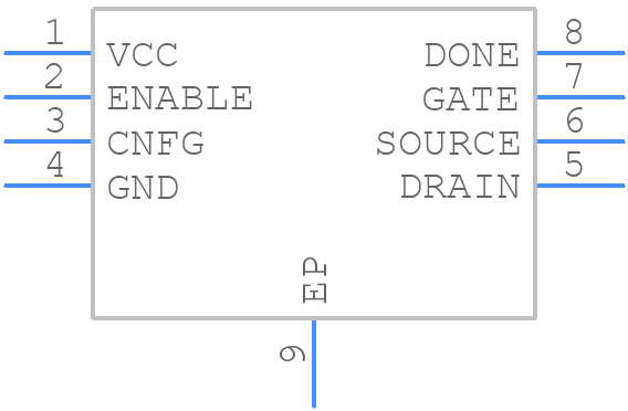 SLG55031VTR - Renesas Electronics - PCB symbol