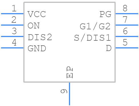 SLG55221-120010V - Renesas Electronics - PCB symbol