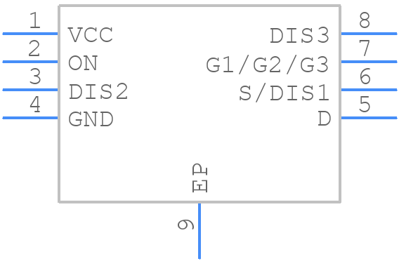 SLG55321-130010V - Renesas Electronics - PCB symbol