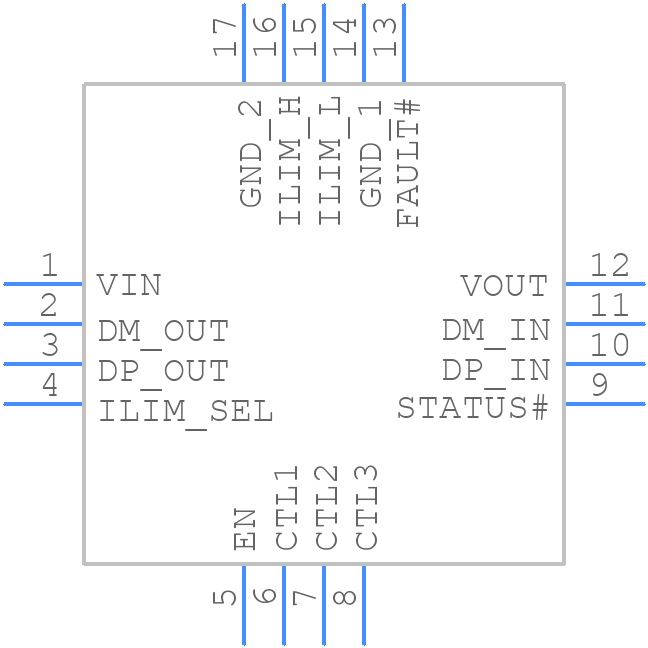 SLGC55545V - Renesas Electronics - PCB symbol