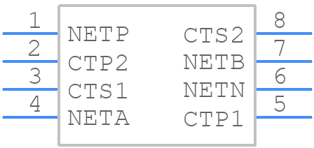 14255R-100 - Renesas Electronics - PCB symbol